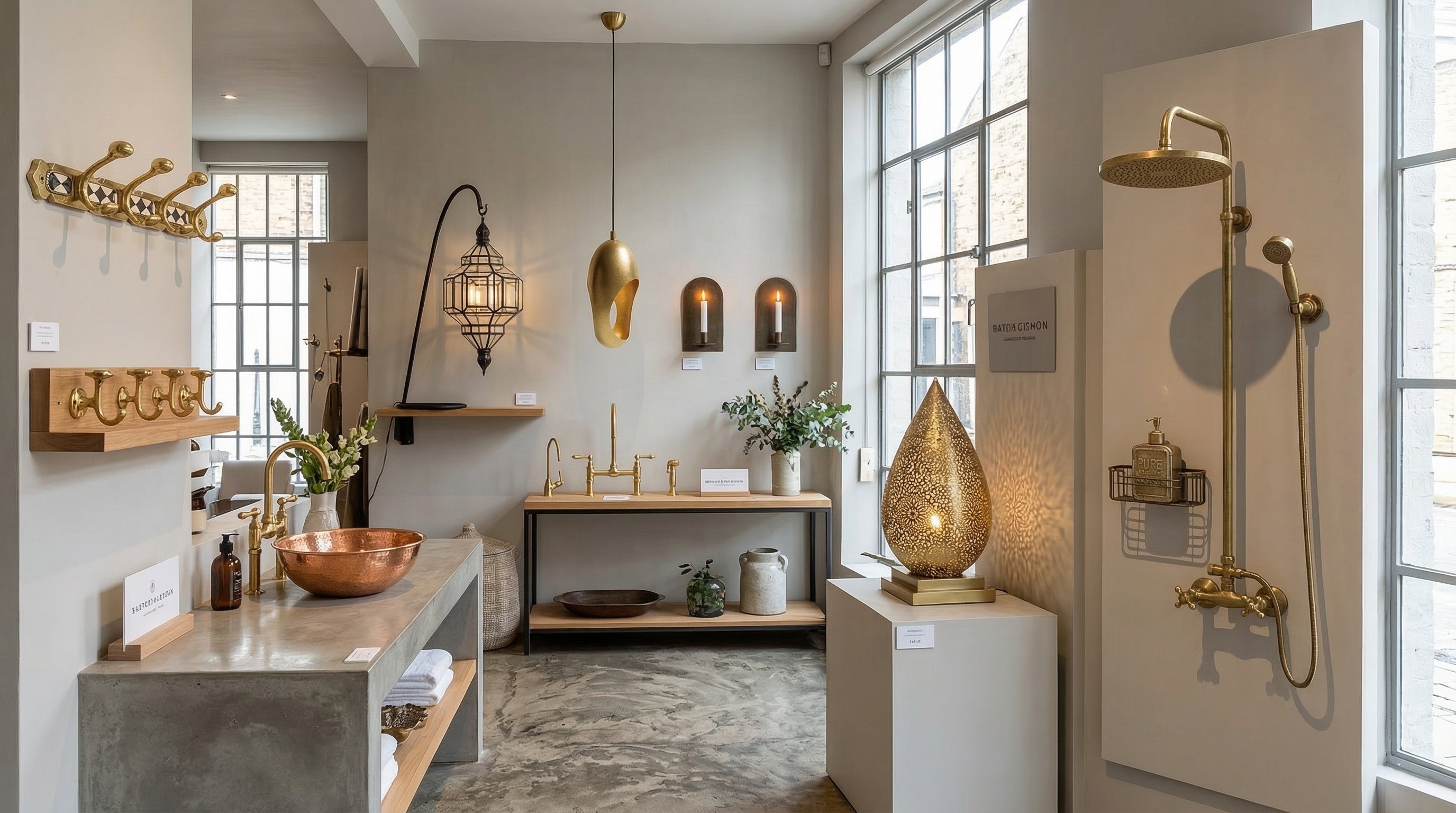 Moroccan Brass Bathroom Design: A Luxe Guide to Patina, Proportions, and Mediterranean Calm